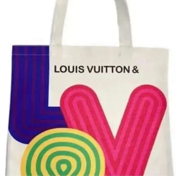 LOUIS VUITTON | ✨LIMITED EDITION✨ Canvas Eco Tote Bag Shenzhen Exhibition 2022 - Picture 3 of 12